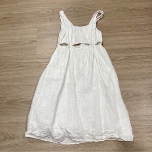 Zara kid Casual white Dress 8